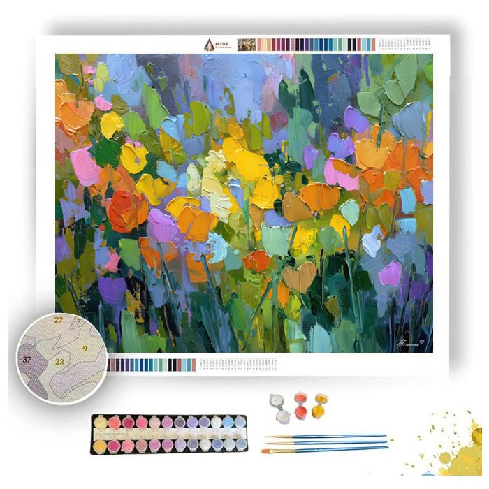 FRESH GROWTH - Paint by Numbers Full Kit