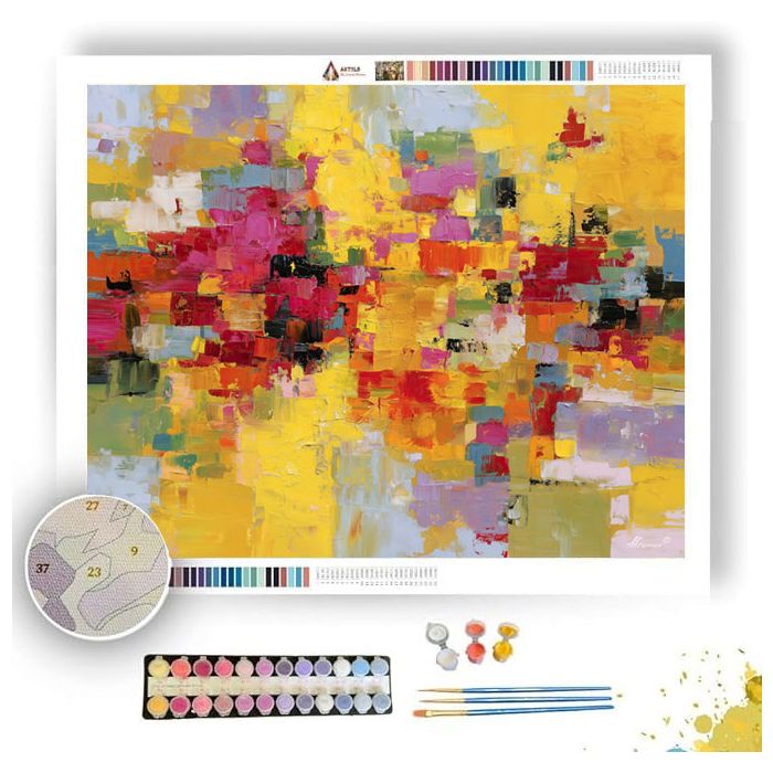 LIVELY PATTERNS - Paint by Numbers Full Kit