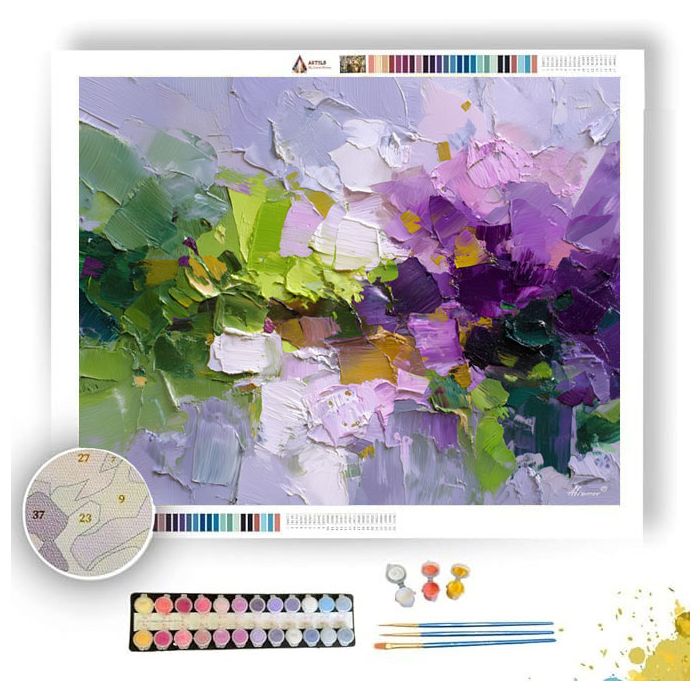 GENTLE FLOW - Paint by Numbers Full Kit
