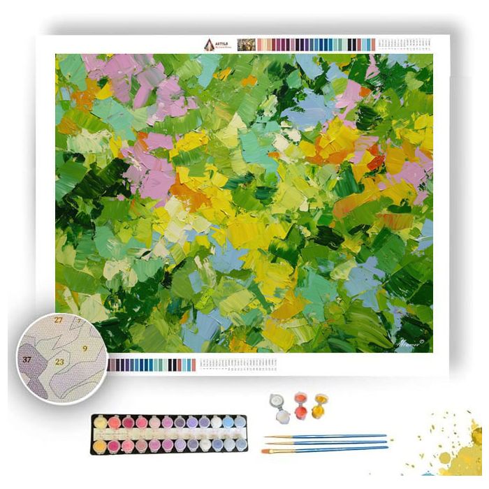 JOYFUL COLORS - Paint by Numbers Full Kit