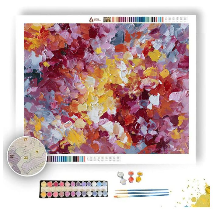 RADIANT FLOW - Paint by Numbers Full Kit