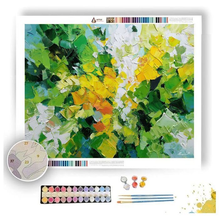 VIVID STRUCTURE - Paint by Numbers Full Kit