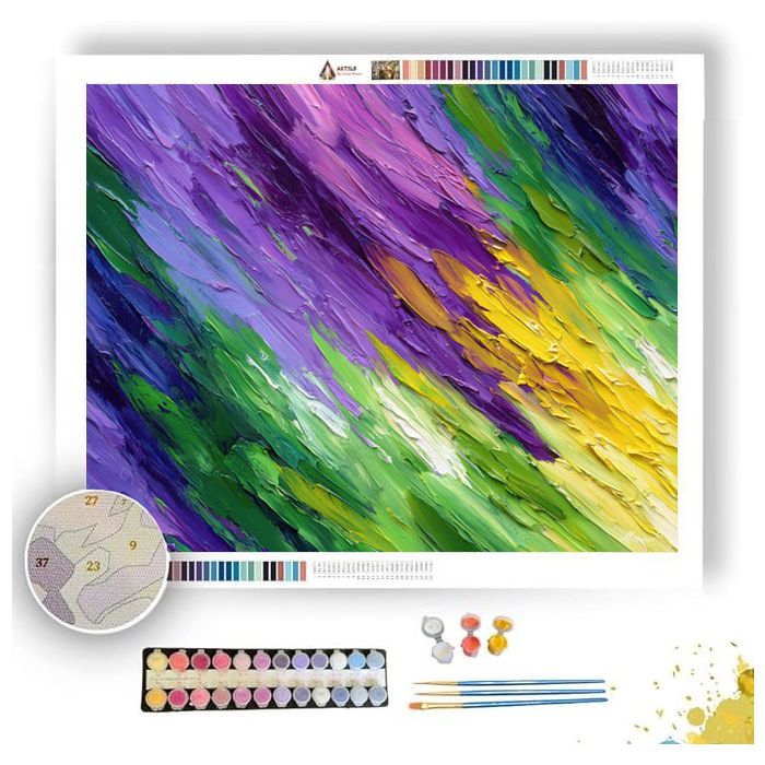 COLORFUL RHYTHM - Paint by Numbers Full Kit