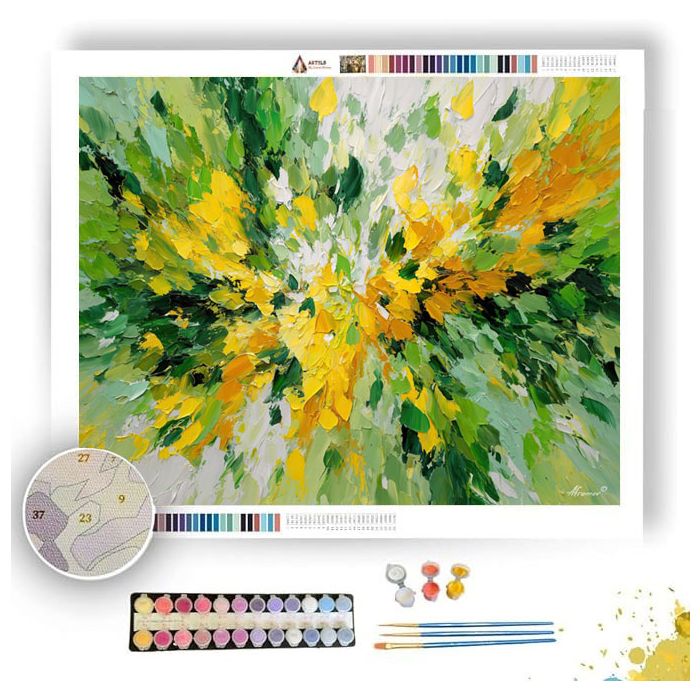 RISING RHYTHM - Paint by Numbers Full Kit