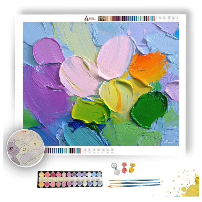 COLORFUL SPREAD - Paint by Numbers Full Kit
