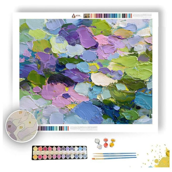 CLEAR PATTERNS - Paint by Numbers Full Kit