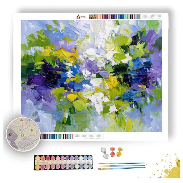 AIRY FLOW - Paint by Numbers Full Kit