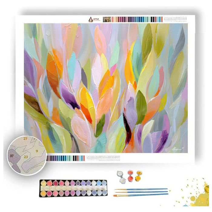 SOFT LAYERS - Paint by Numbers Full Kit