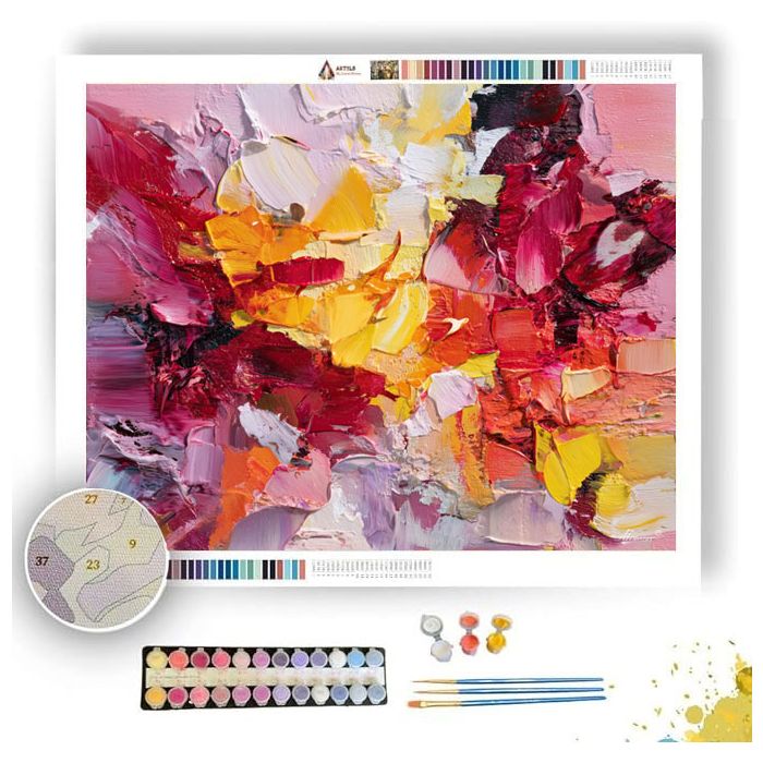 SOFT PATTERNS - Paint by Numbers Full Kit