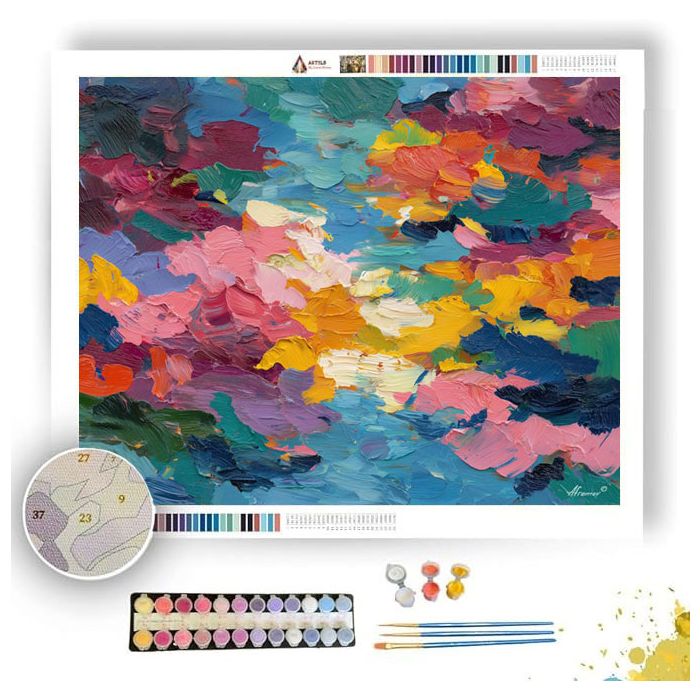 ENERGETIC ENERGY - Paint by Numbers Full Kit