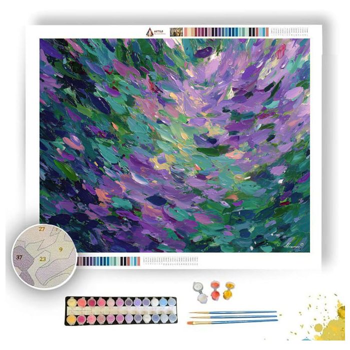 SOFT FLOW - Paint by Numbers Full Kit