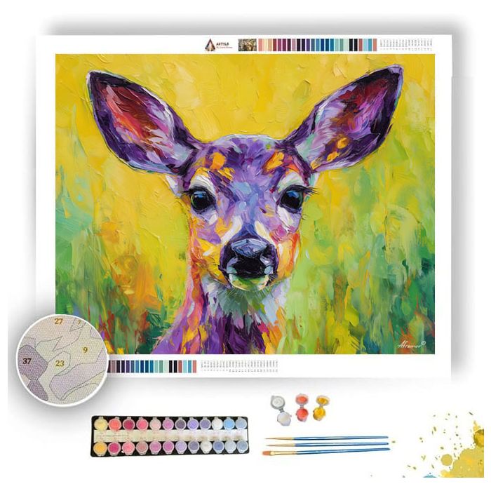 VIVID SILENCE - Paint by Numbers Full Kit