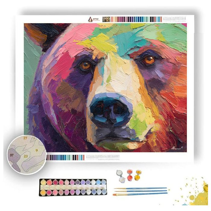 LIVELY DETAIL - Paint by Numbers Full Kit