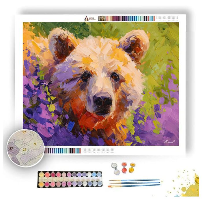 WARM FEATURES - Paint by Numbers Full Kit