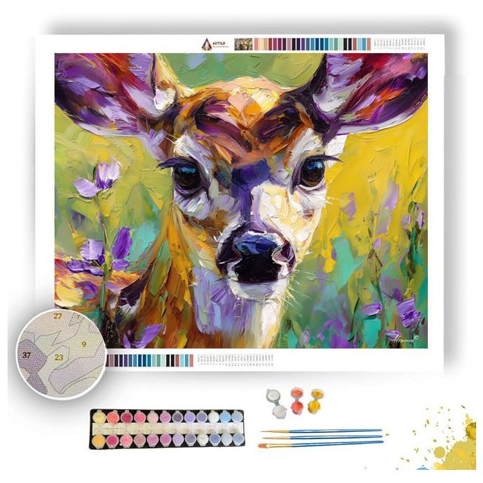 CALM FACE - Paint by Numbers Full Kit