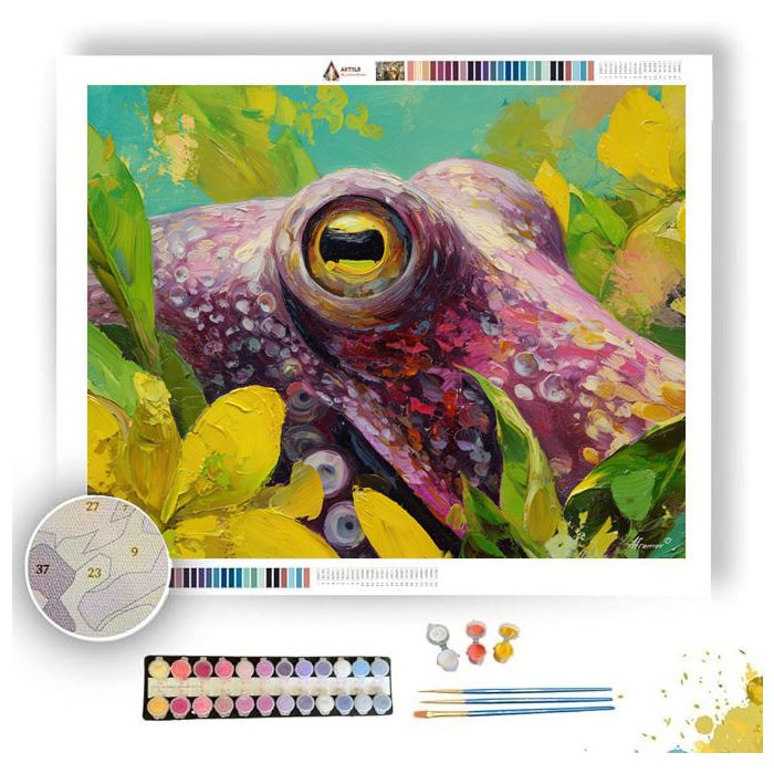 SOFT GAZE - Paint by Numbers Full Kit