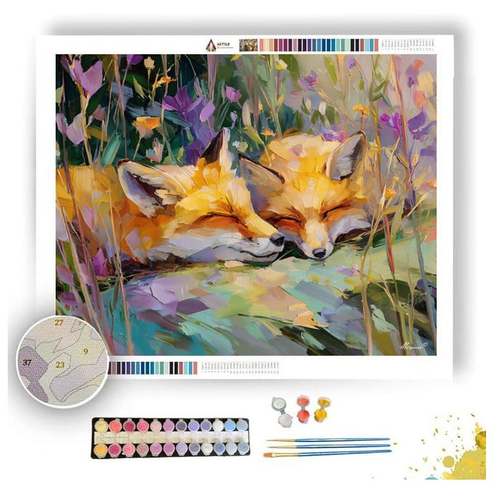 FRESH BALANCE - Paint by Numbers Full Kit