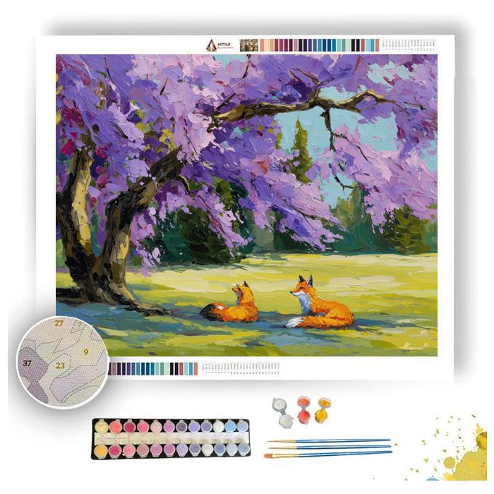 LIVELY VIEW - Paint by Numbers Full Kit