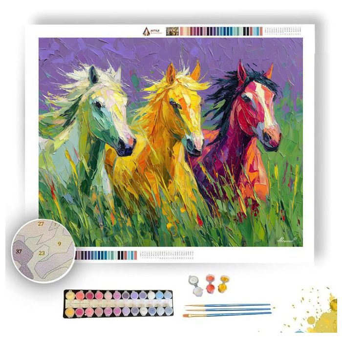 RADIANT SPACE - Paint by Numbers Full Kit