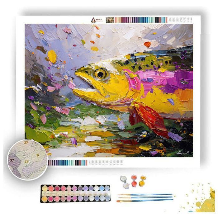 SPRING MOTION - Paint by Numbers Full Kit