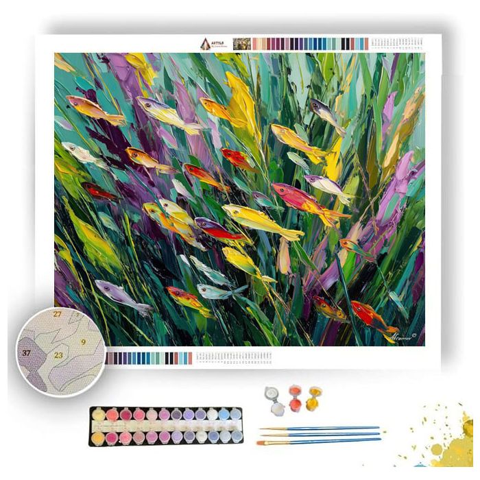 SUNLIT LIFE - Paint by Numbers Full Kit