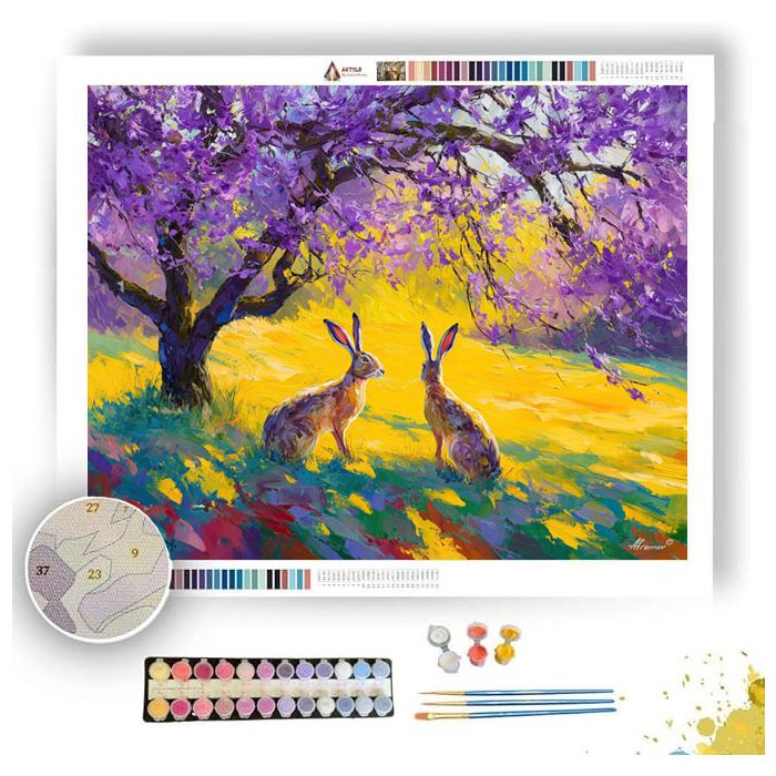 SUNLIT PLACE - Paint by Numbers Full Kit
