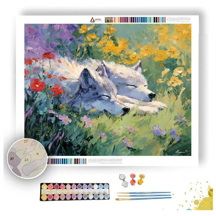 BRIGHT BREEZE - Paint by Numbers Full Kit