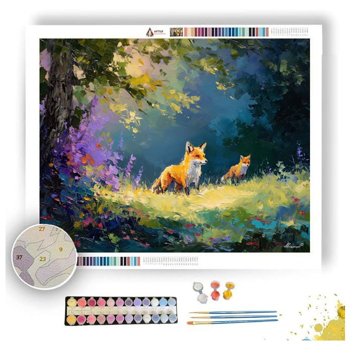 GENTLE BREEZE - Paint by Numbers Full Kit