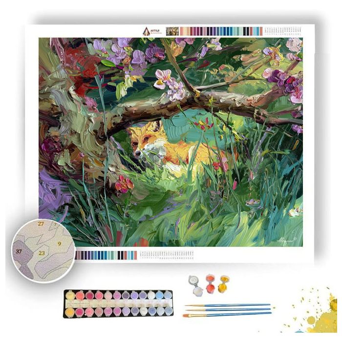 SUNLIT MOTION - Paint by Numbers Full Kit