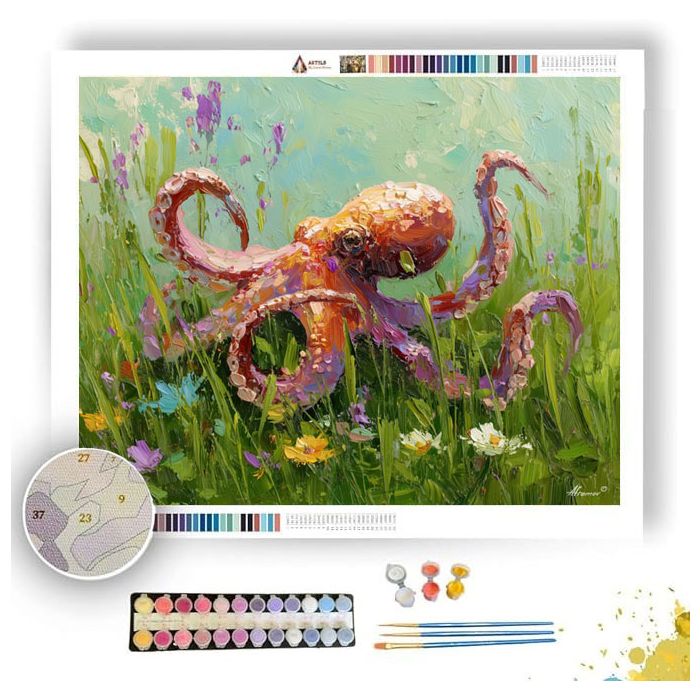 BRIGHT BALANCE - Paint by Numbers Full Kit