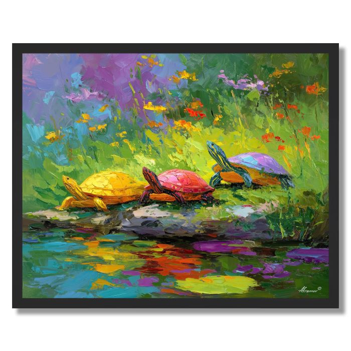 RADIANT GROWTH - FRAMED
