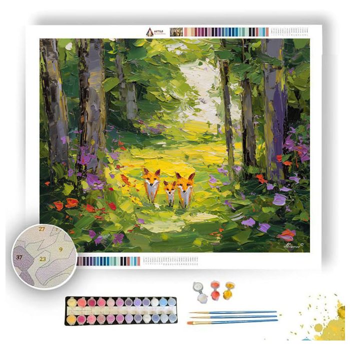 AIRY BALANCE - Paint by Numbers Full Kit