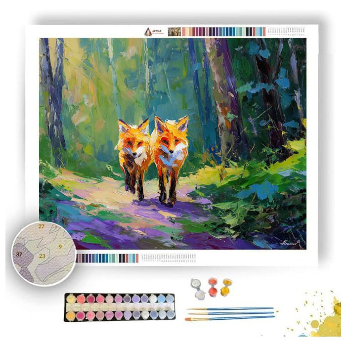 RADIANT MOMENT - Paint by Numbers Full Kit