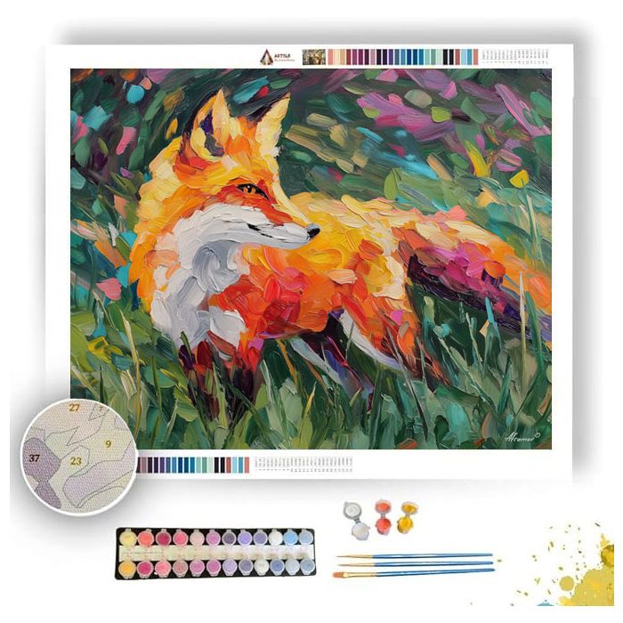 BRIGHT RHYTHM - Paint by Numbers Full Kit