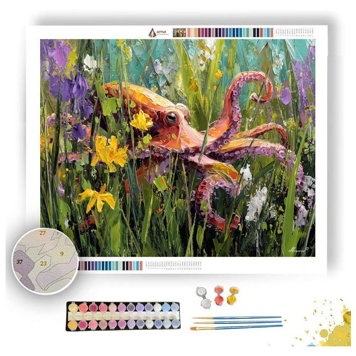 OPEN VIEW - Paint by Numbers Full Kit