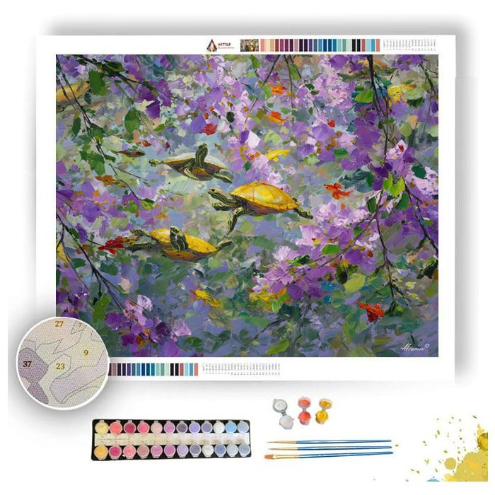 CLEAR SCENE - Paint by Numbers Full Kit