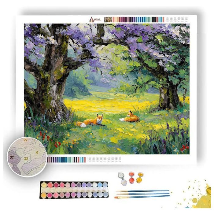 SPRING LAND - Paint by Numbers Full Kit