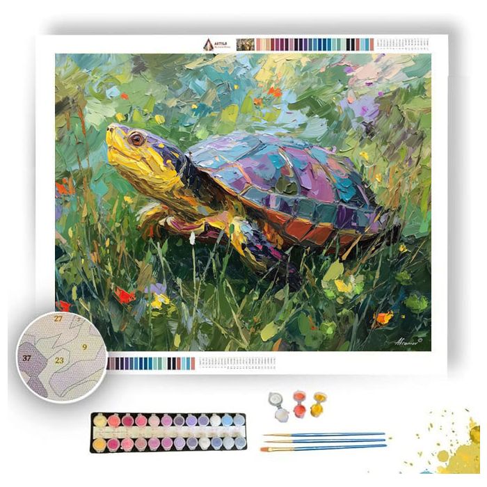 WARM MOTION - Paint by Numbers Full Kit