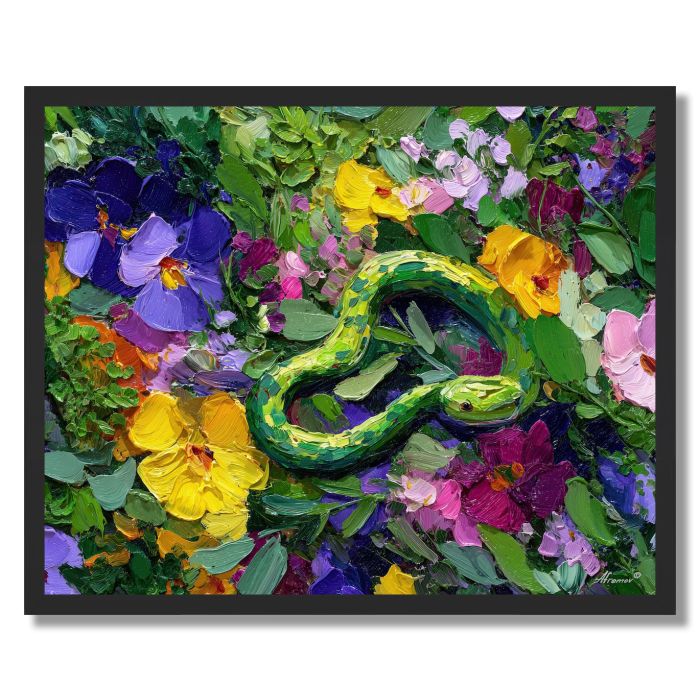 BLOOMING MOMENT - FRAMED