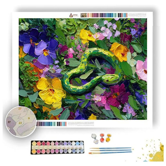 BLOOMING MOMENT - Paint by Numbers Full Kit