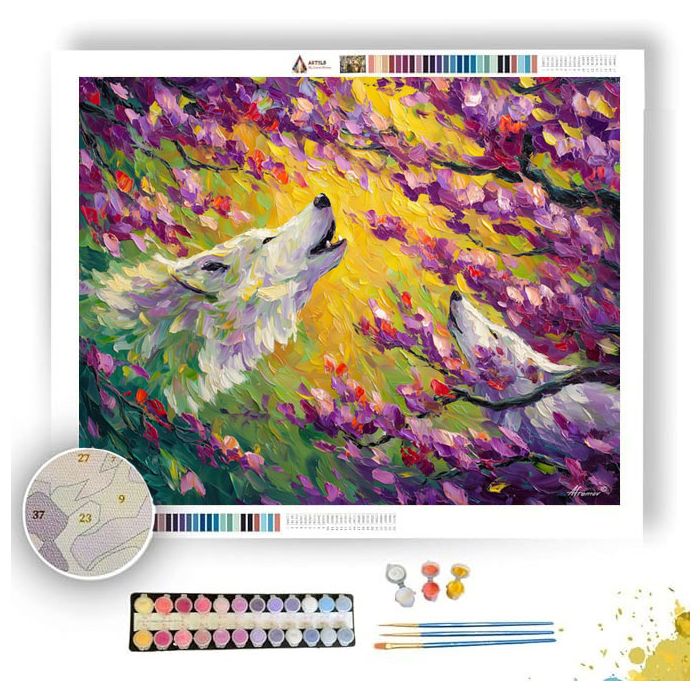 VIVID BREEZE - Paint by Numbers Full Kit