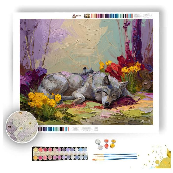 FLOWING SPACE - Paint by Numbers Full Kit