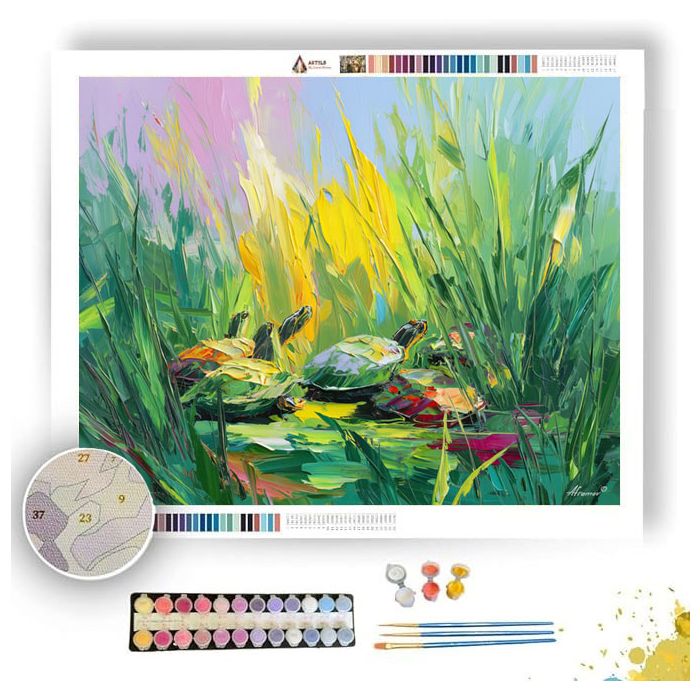 GREEN PATH - Paint by Numbers Full Kit