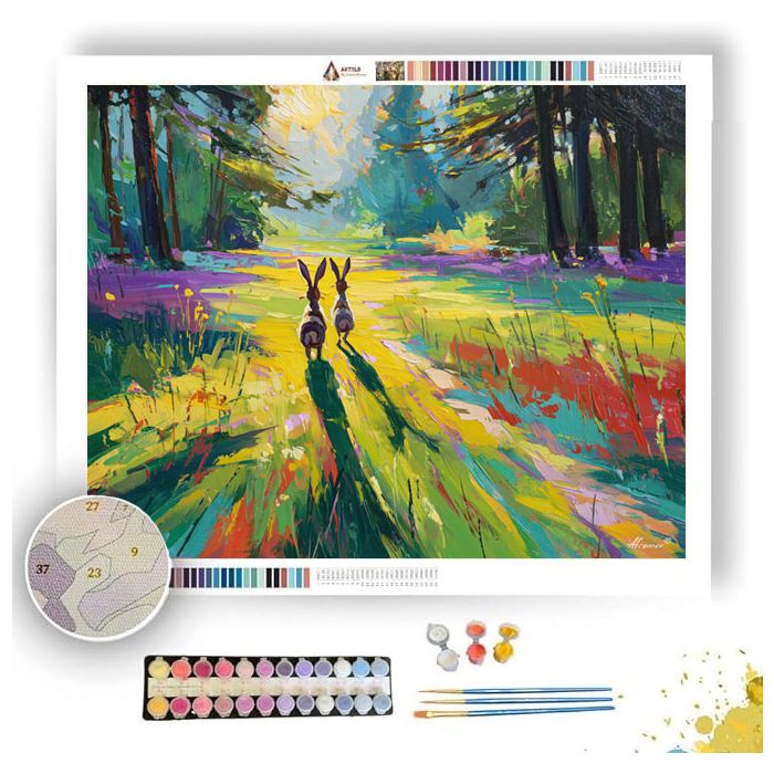 SUNLIT BALANCE - Paint by Numbers Full Kit