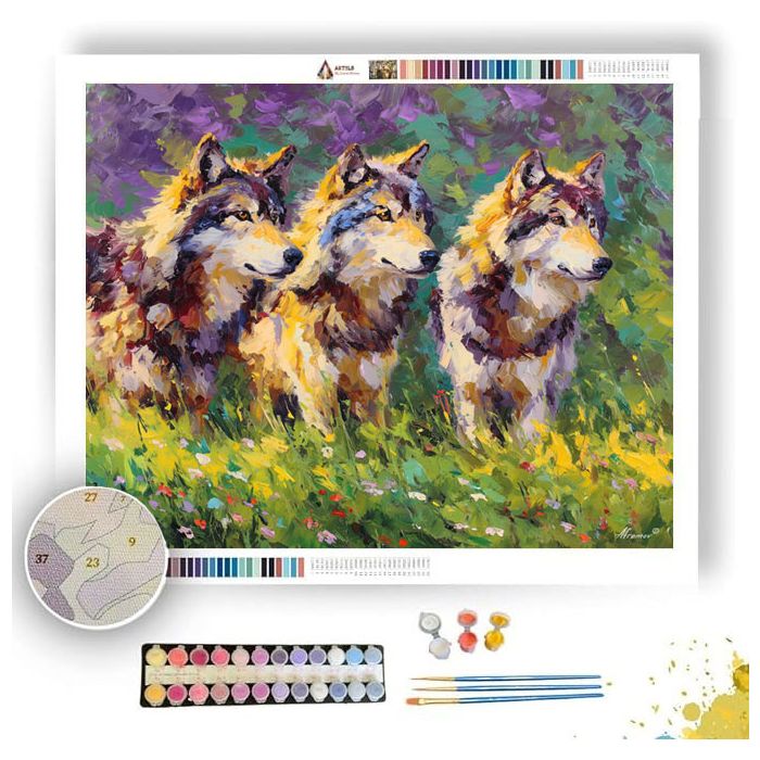 NATURAL GROWTH - Paint by Numbers Full Kit