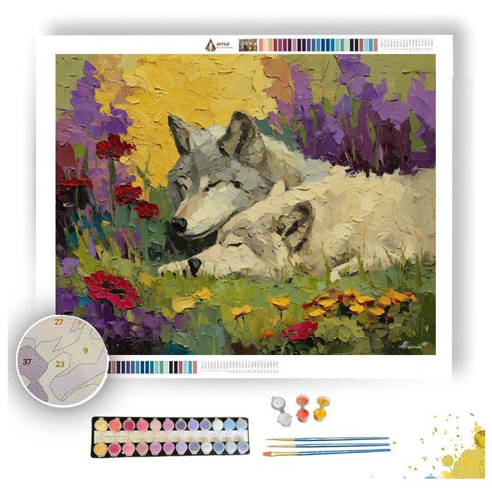 BLOOMING BALANCE - Paint by Numbers Full Kit