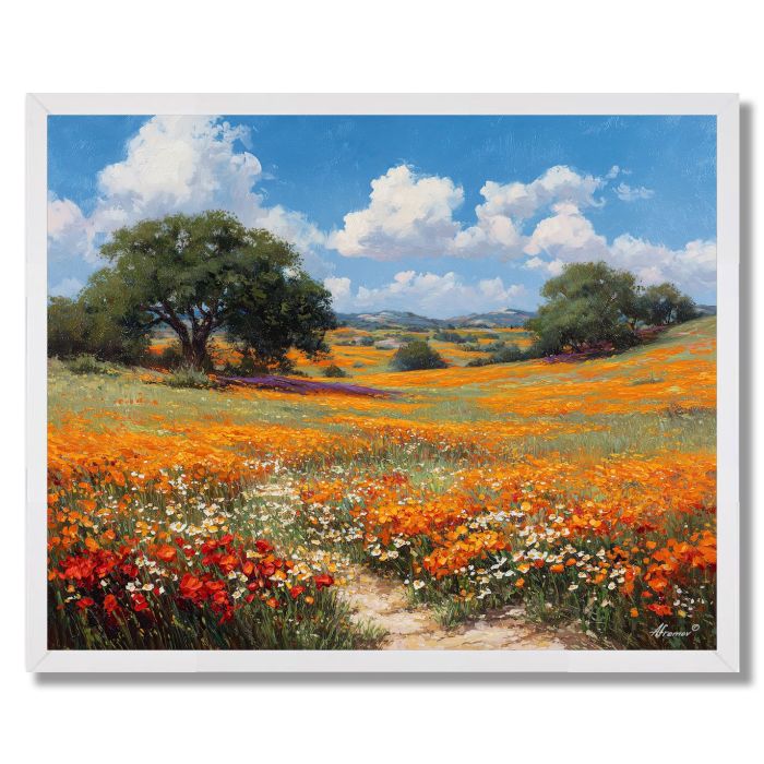 BLOOMTRACE LAND - FRAMED