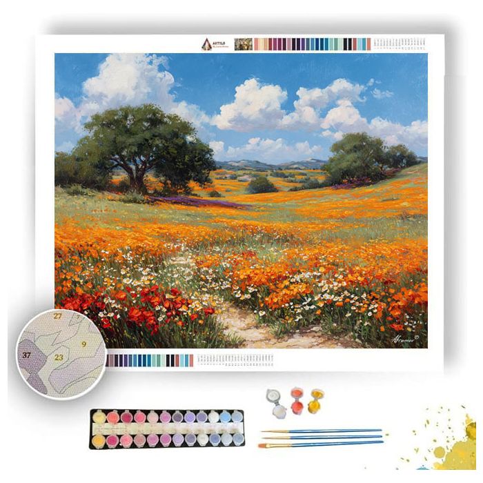 BLOOMTRACE LAND - Paint by Numbers Full Kit