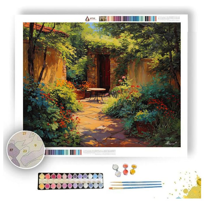 SUNWARM GARDEN - Paint by Numbers Full Kit