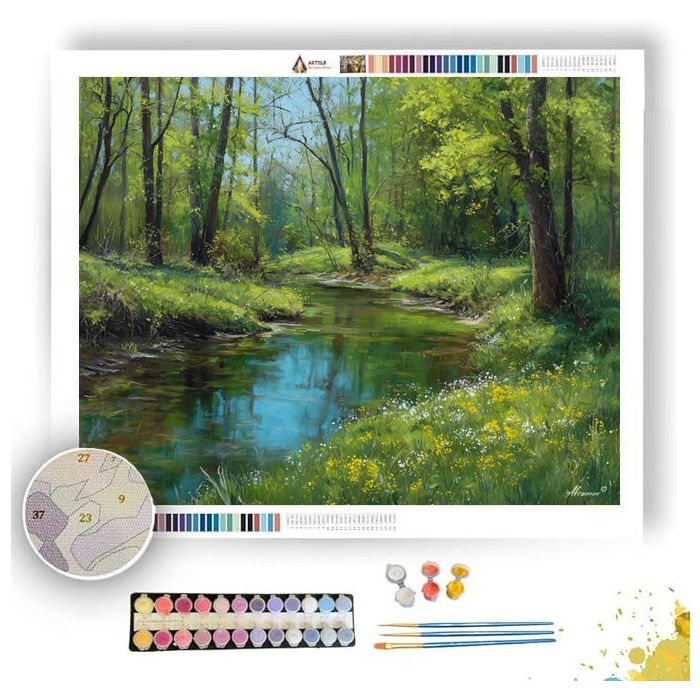 RIVERBEND RENEWAL - Paint by Numbers Full Kit